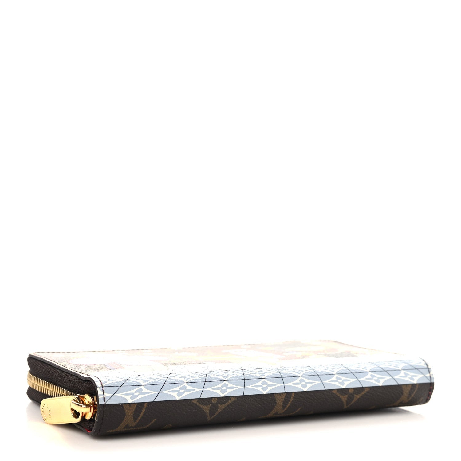 Louis Vuitton Monogram 2021 Christmas Animation London Zippy Wallet