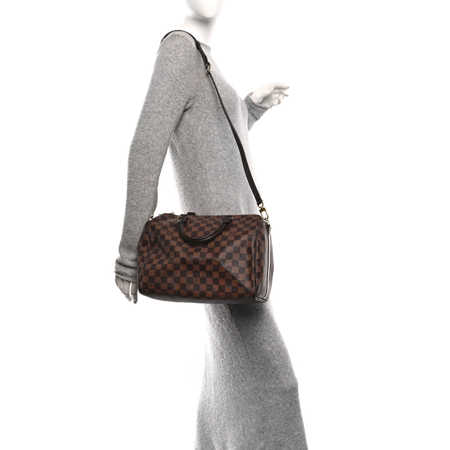 Louis Vuitton Damier Ebene Speedy Bandouliere 30