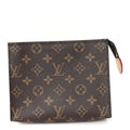 Louis Vuitton Monogram Toiletry Pouch 19 Red