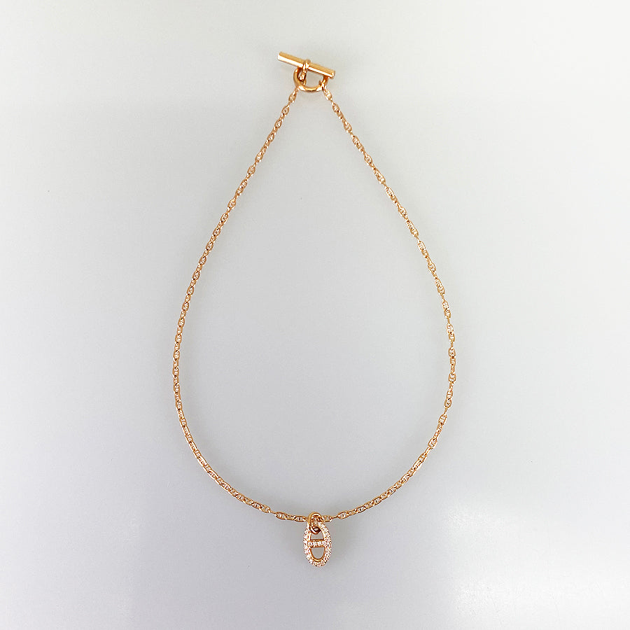 HERMES Chaine d'Ancre Farandole PM Necklace