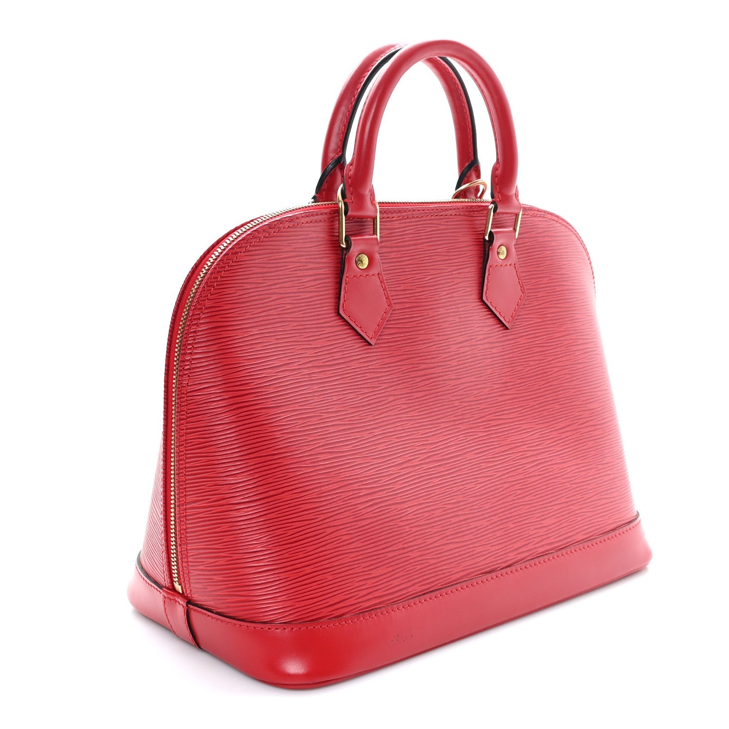 Louis Vuitton Epi Alma PM Castillan Red