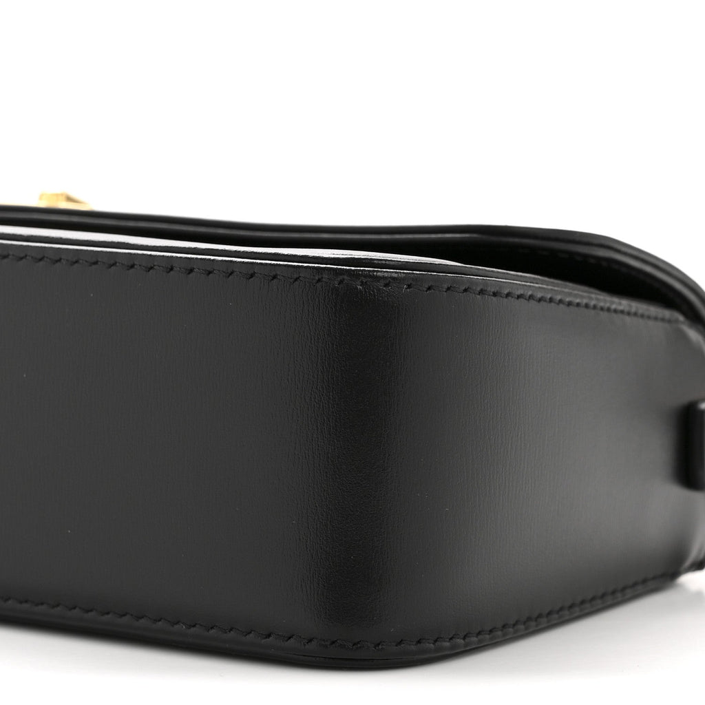 Christian Dior Box Calfskin 30 Montaigne Avenue Pouch Black