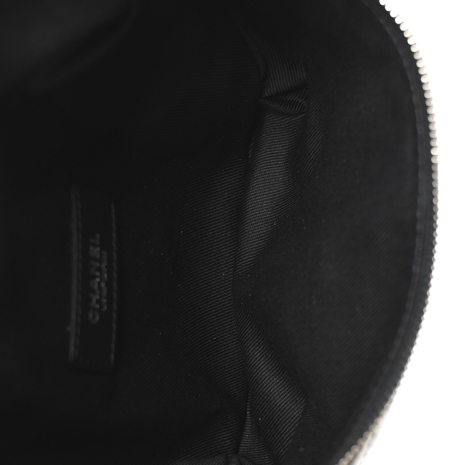 Chanel Calfskin Quilted Waist Belt Bag Black