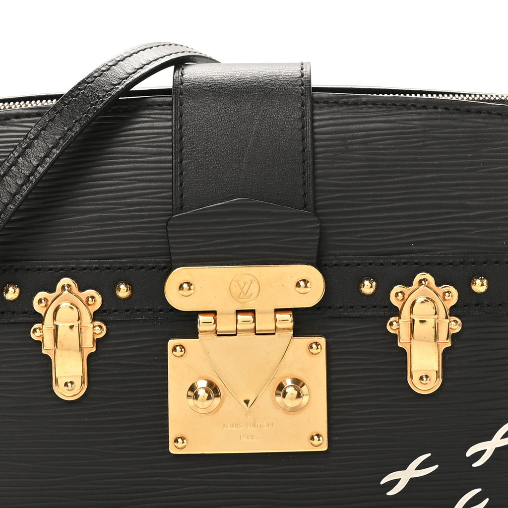 Louis Vuitton Epi Trunk Clutch Black