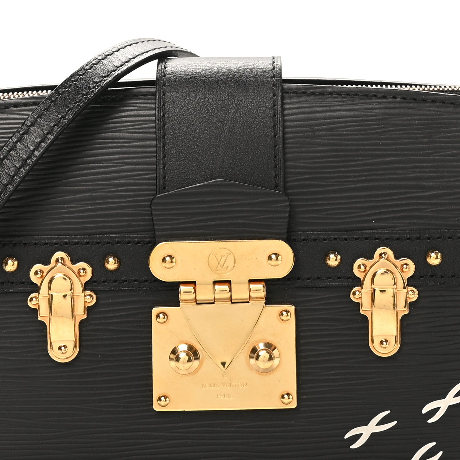 Louis Vuitton Epi Trunk Clutch Black