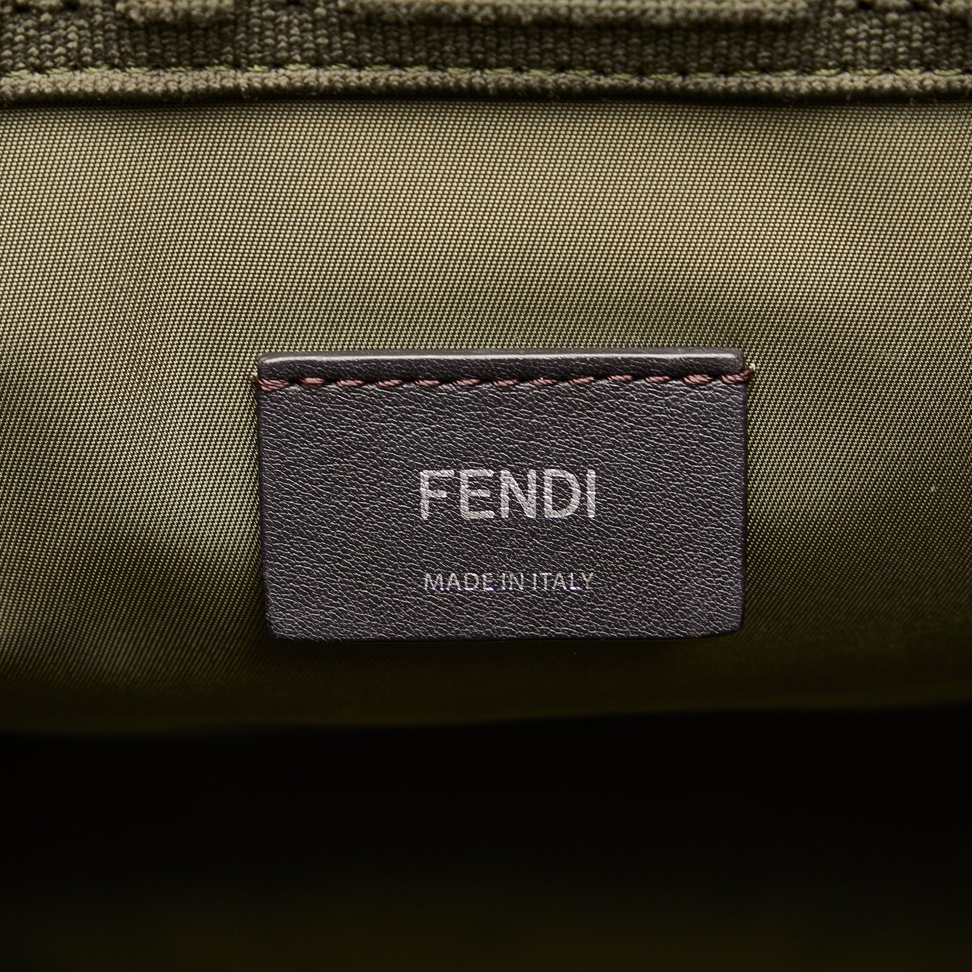 FENDI Medium Zucca Sunshine Shopper Tote Satchel