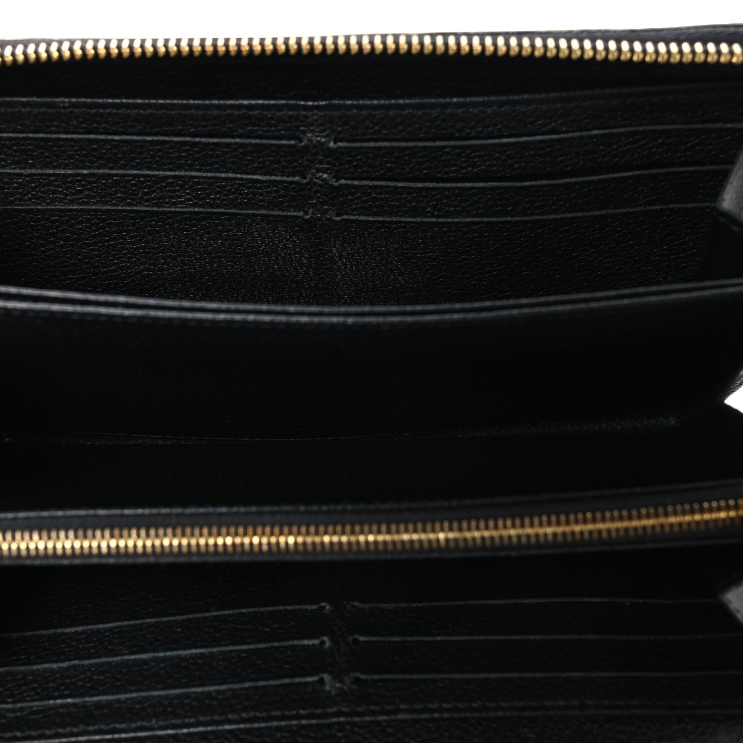 Louis Vuitton Empreinte Zippy Wallet Black