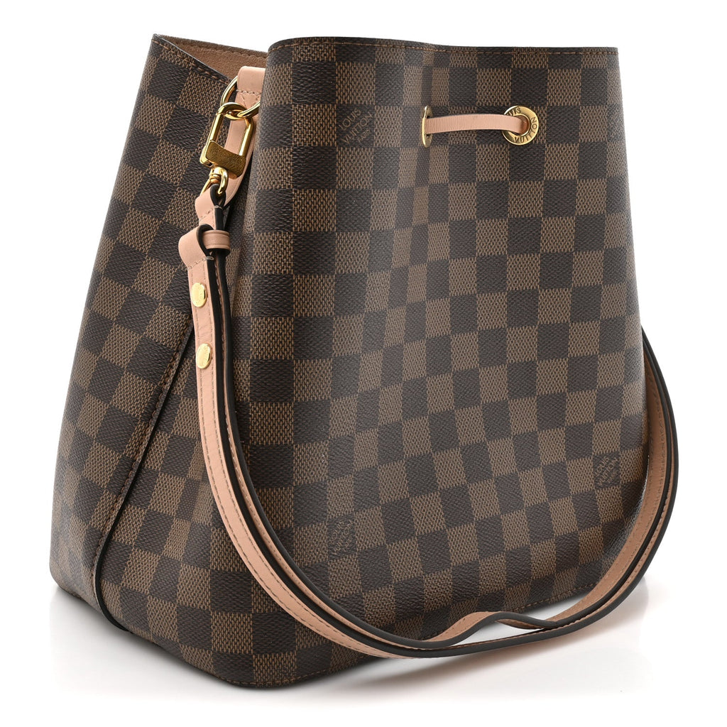 Louis Vuitton Damier Ebene Neonoe MM Venus Pink