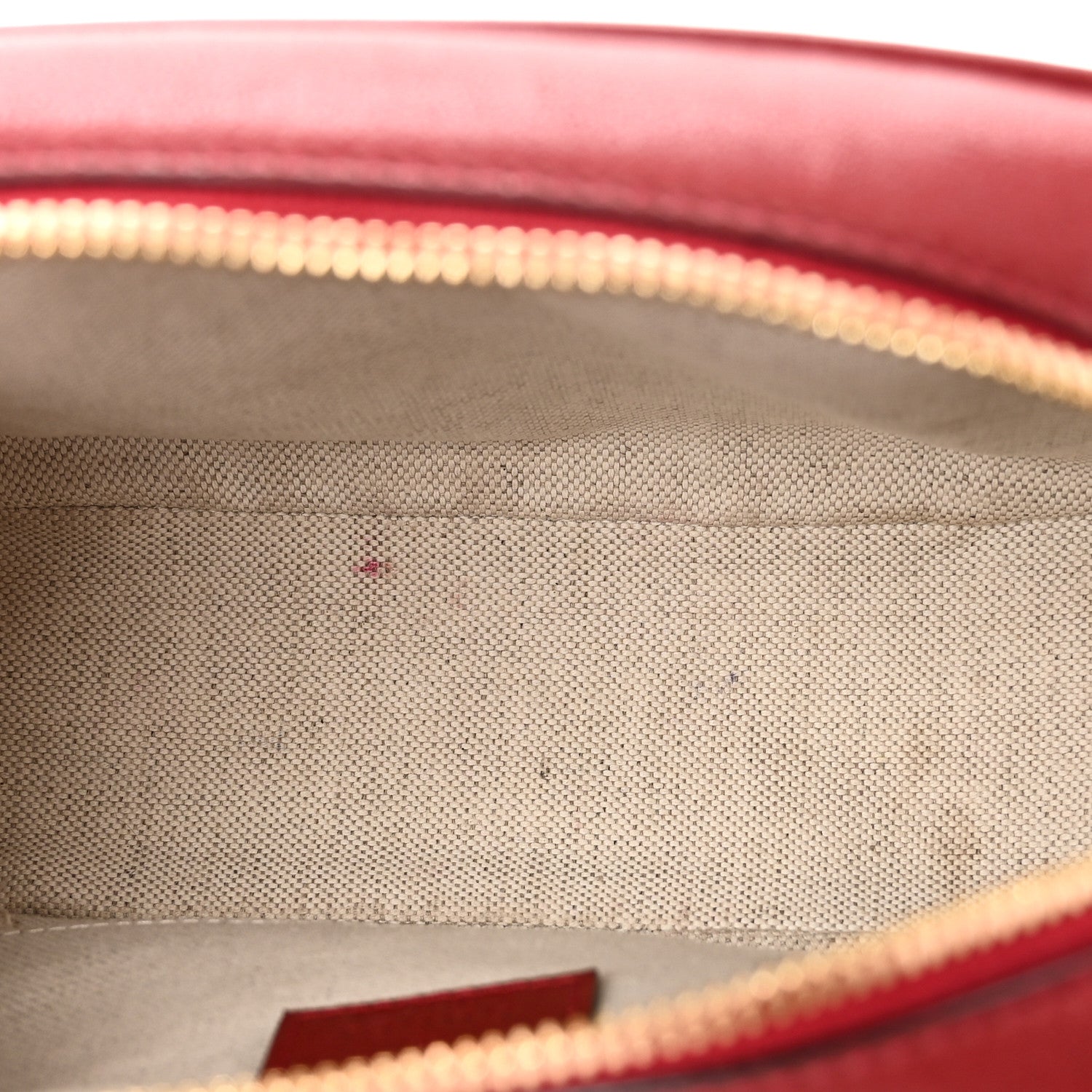 Gucci Sakai Be Green Calfskin Diagonal Stitched Small Blondie Shoulder Bag Rosso