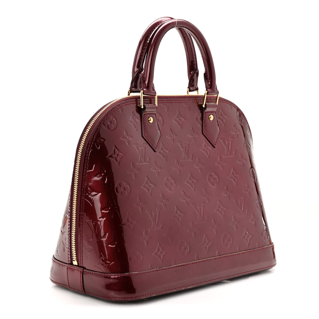 Louis Vuitton Vernis Alma PM Rouge Fauviste