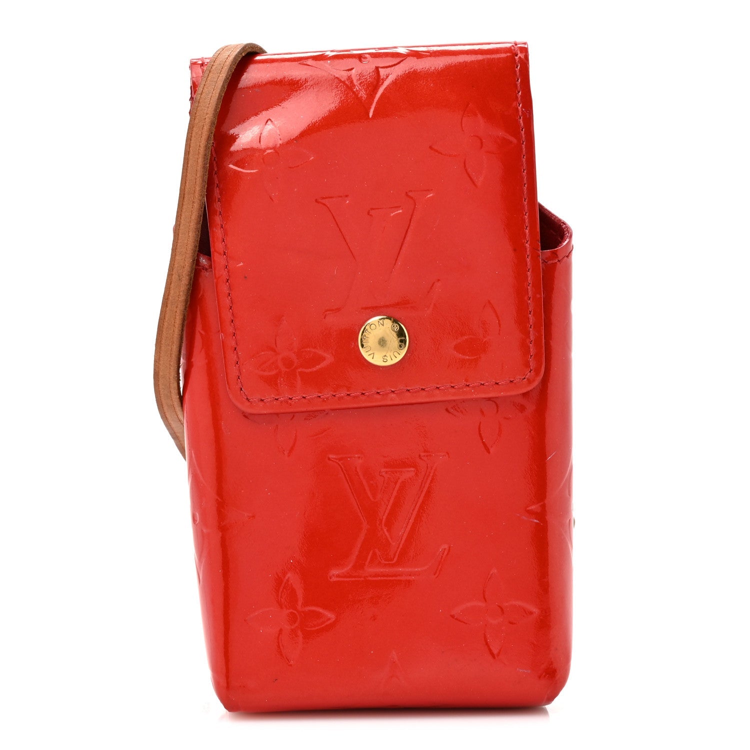 Louis Vuitton Vernis Greene Phone Case Cherry