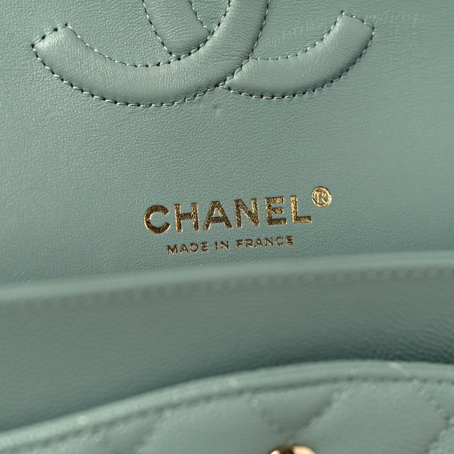 Chanel Caviar Quilted Medium Double Flap Dark Green