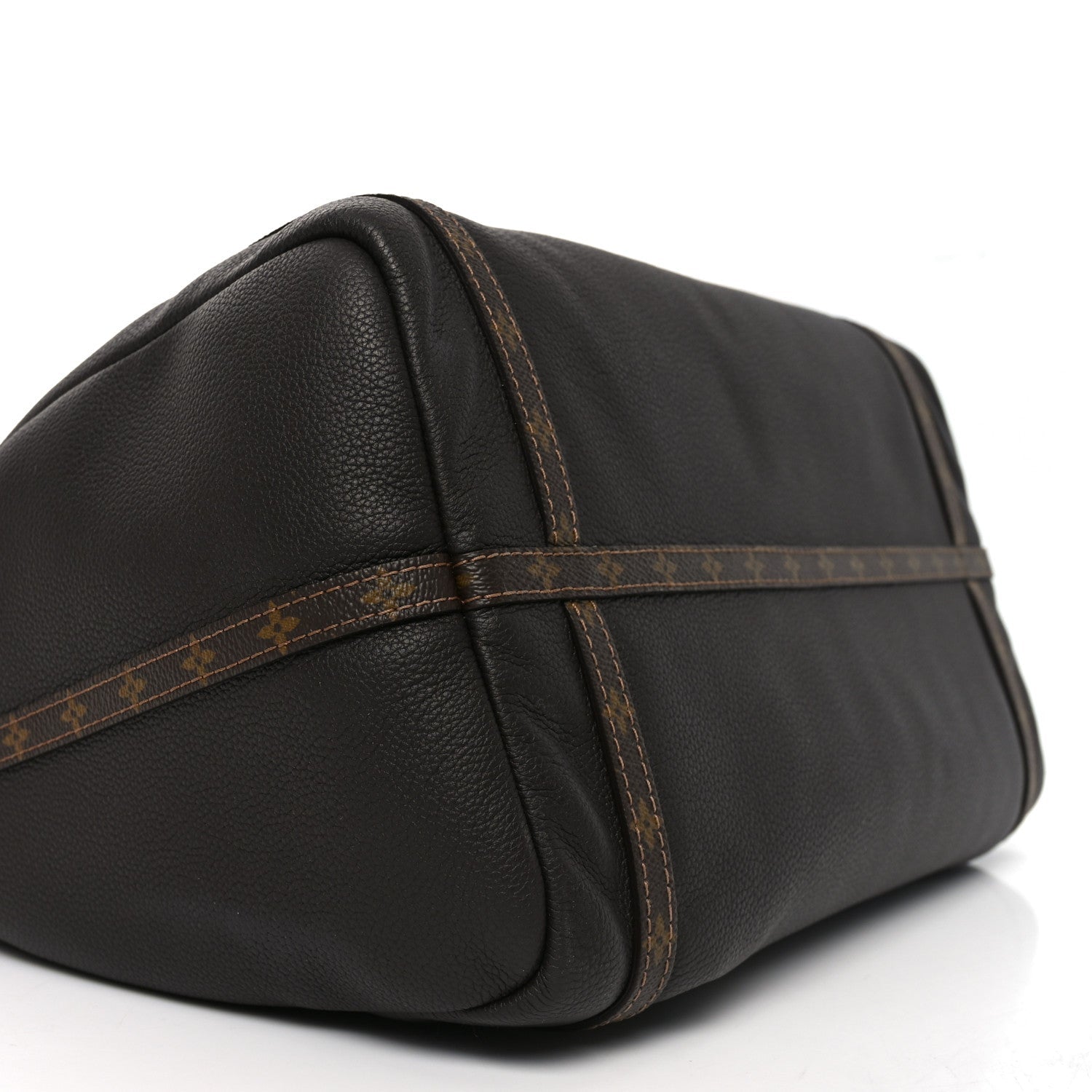 Louis Vuitton Calfskin Monogram Express MM Mahogany