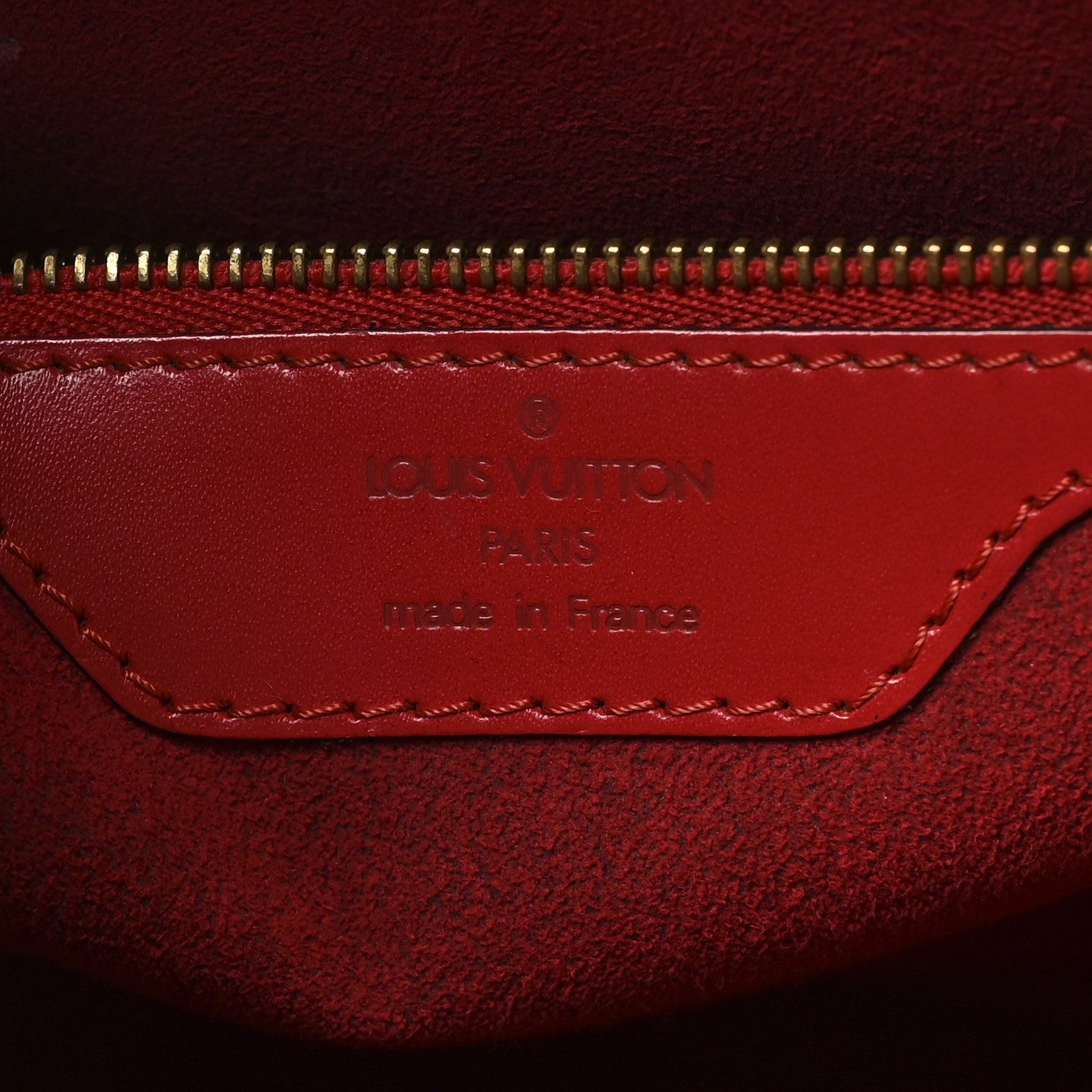 Louis Vuitton Epi Saint Jacques GM Castillan Red