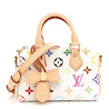Louis Vuitton LV X TM Monogram Multicolor Nano Speedy White