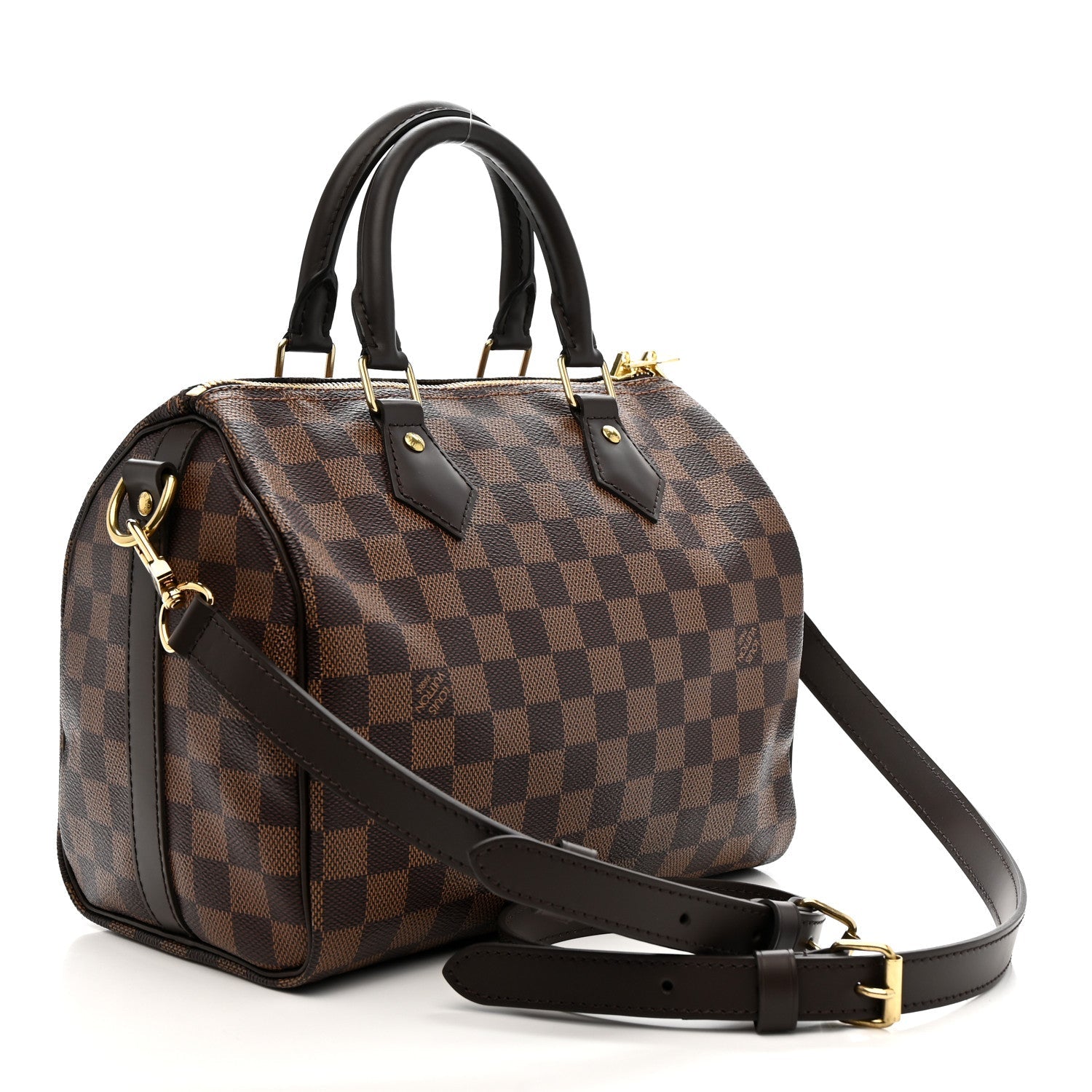 Louis Vuitton Damier Ebene Speedy Bandouliere 25