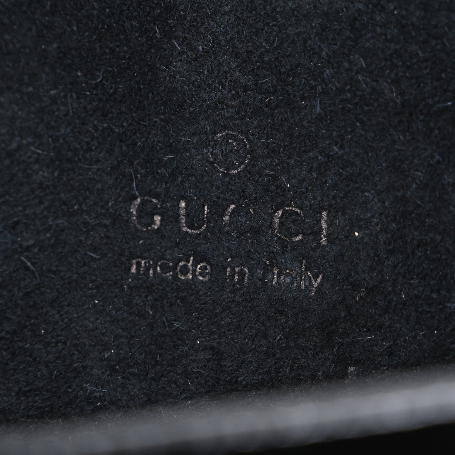 Gucci Crinkled Patent Mini Dionysus Shoulder Bag Black