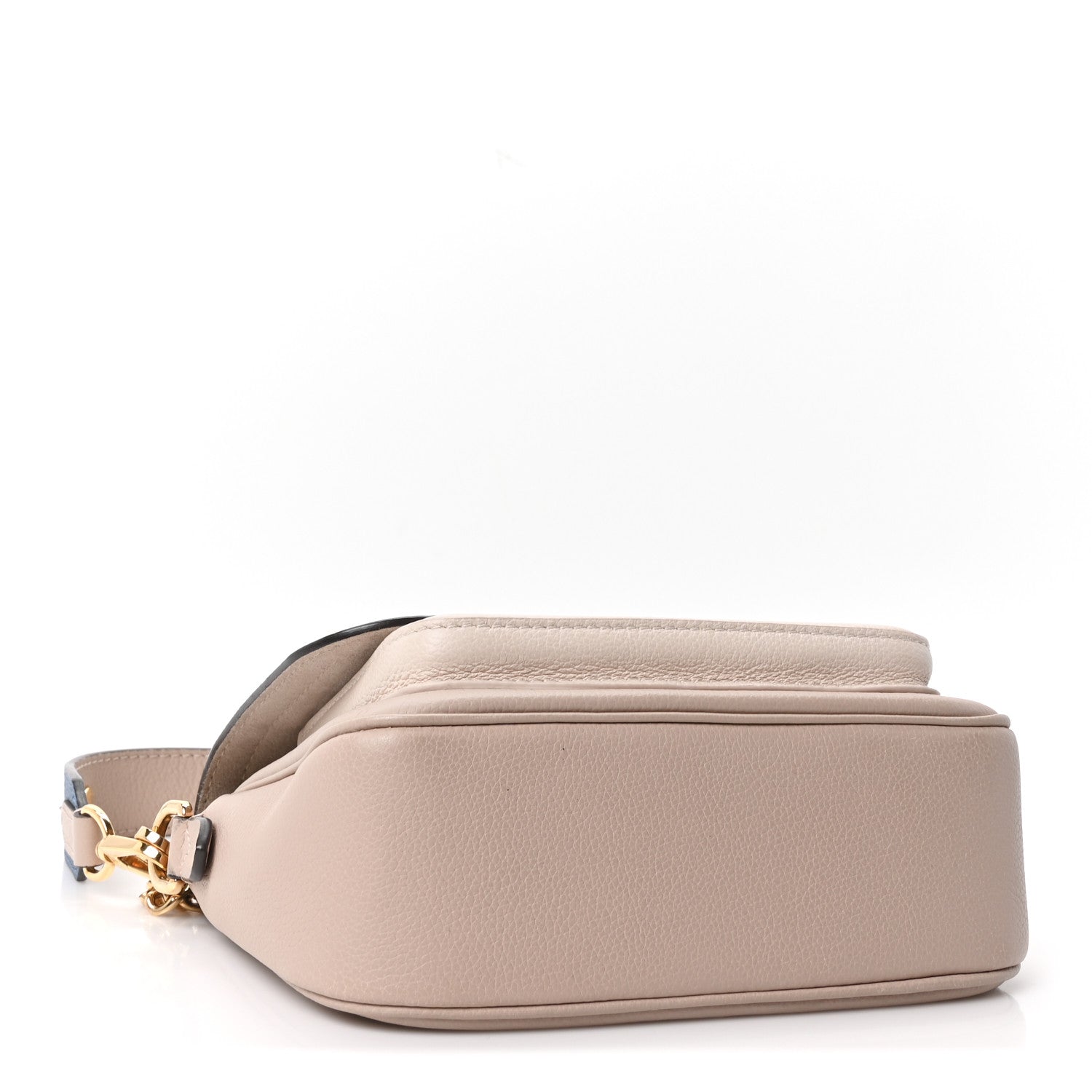 Louis Vuitton Grained Calfskin Lockme Tender Greige