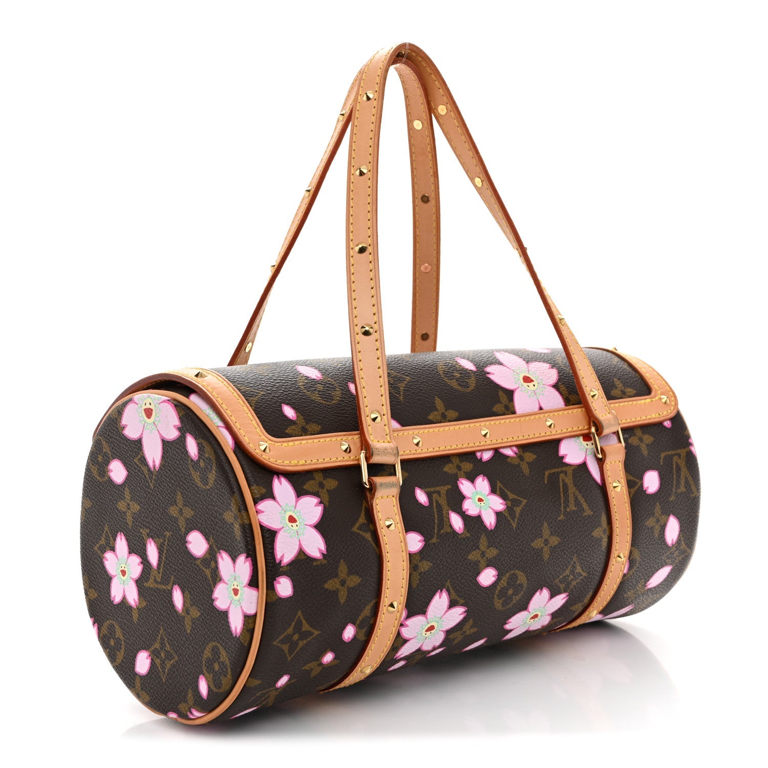 Louis Vuitton Monogram Cherry Blossom Papillon Brown