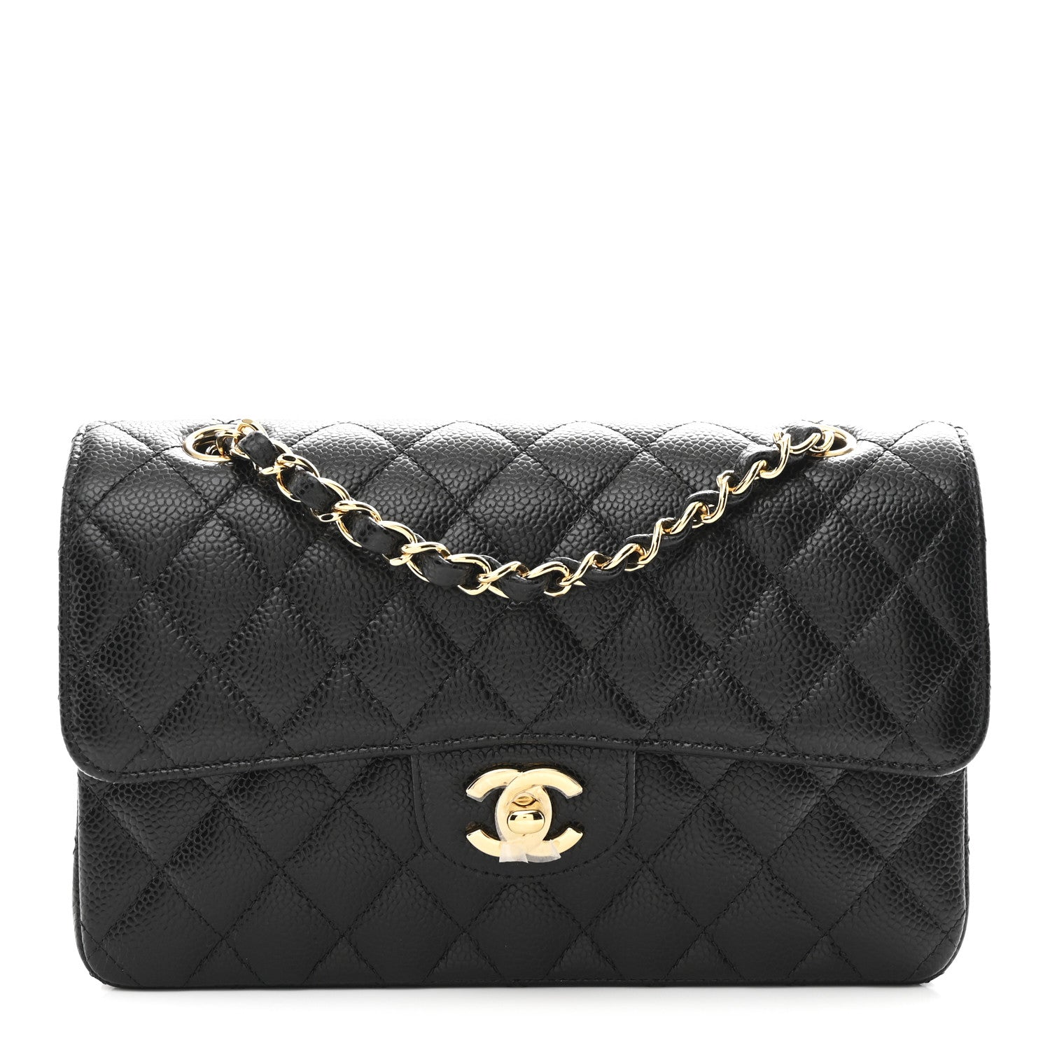 Chanel Caviar Quilted Small Double Flap Black