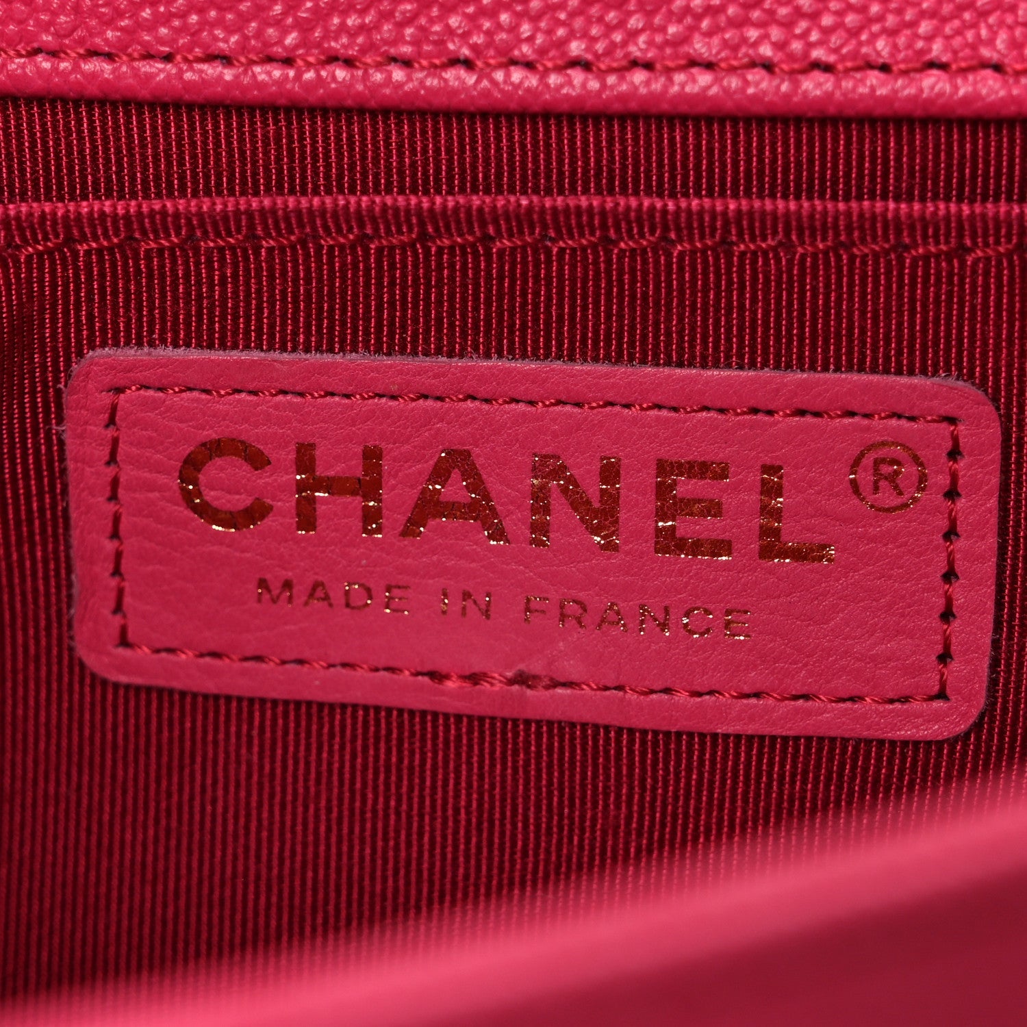 Chanel Caviar Quilted Medium Boy Flap Pink