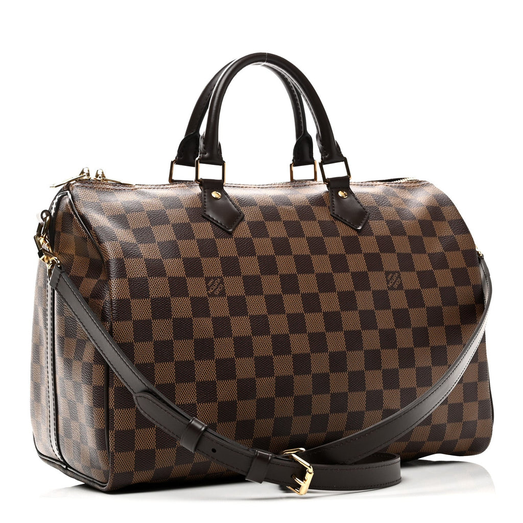 Louis Vuitton Damier Ebene Speedy Bandouliere 35