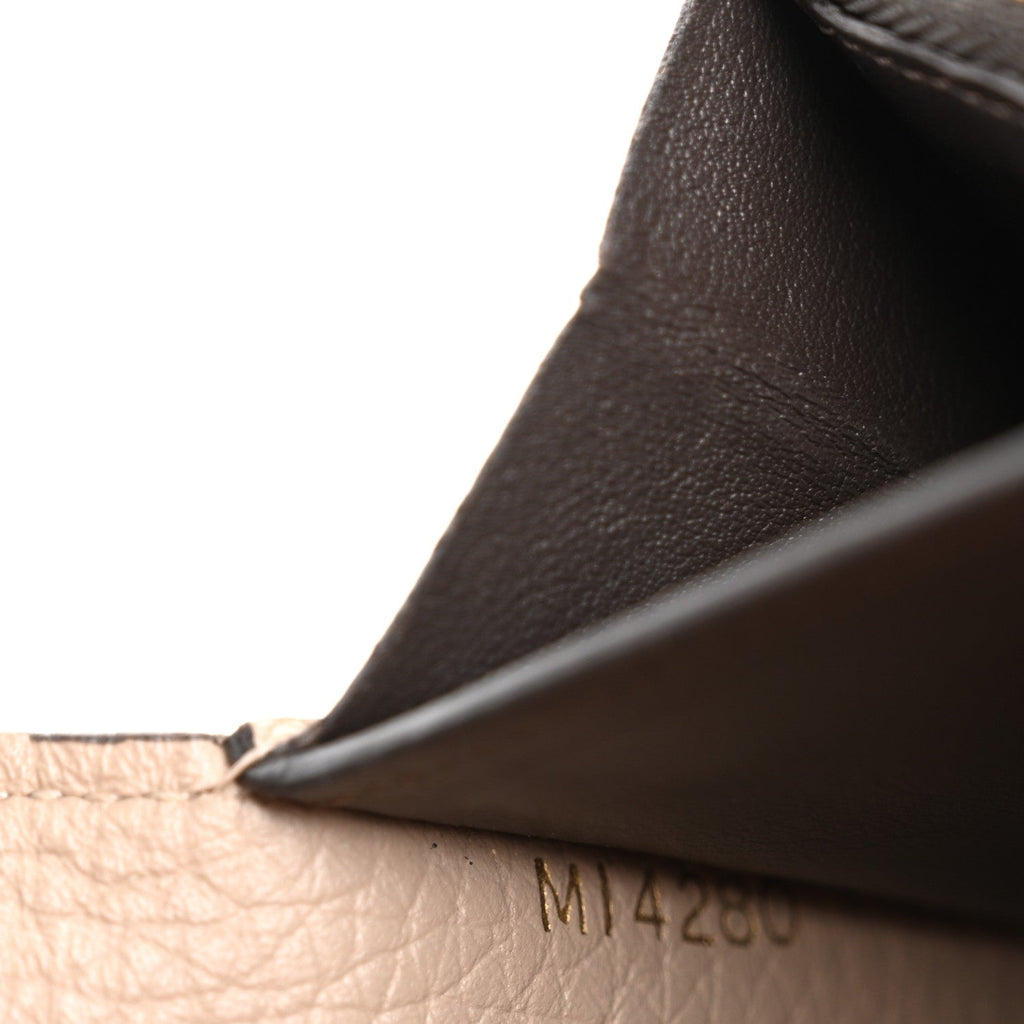 Louis Vuitton Taurillon Capucines Wallet Galet