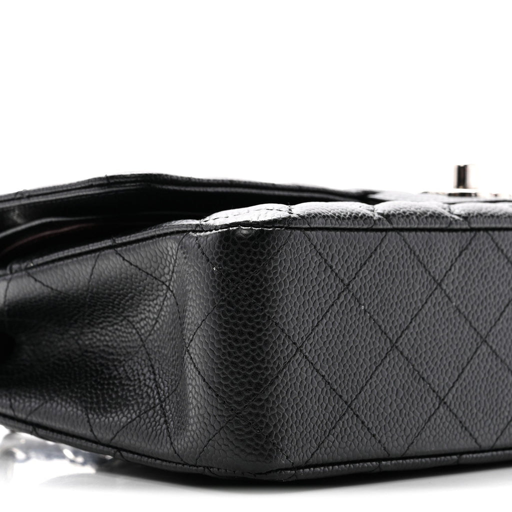 Chanel Caviar Quilted Medium Double Flap Black