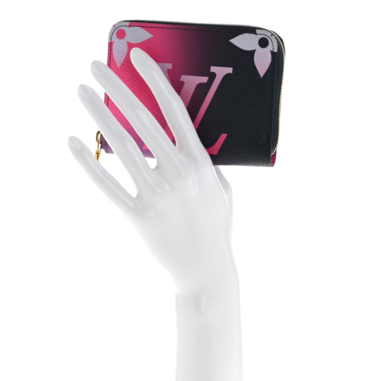 Louis Vuitton Monogram Giant Spring In The City Zippy Coin Purse Midnight Fuchsia