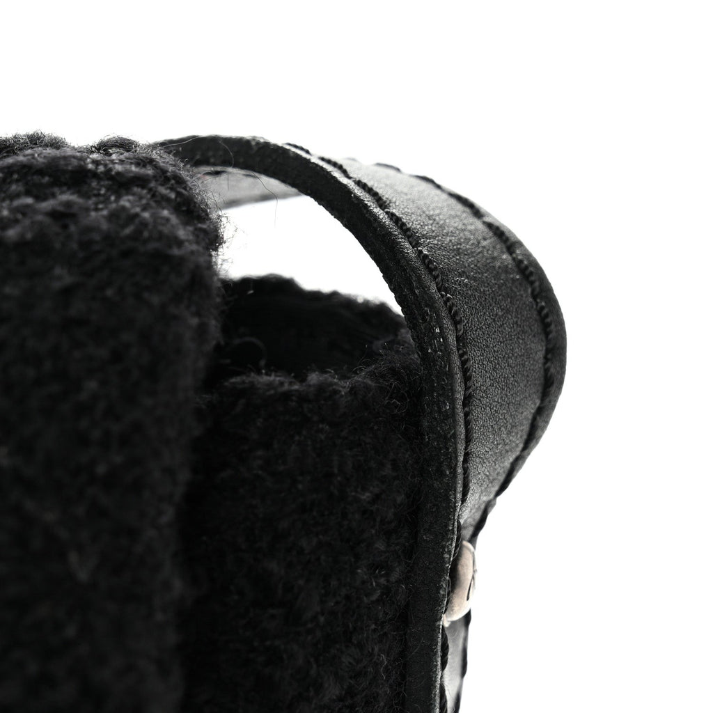 Chanel Easy Tweed Jumbo Reissue Messenger Flap Black