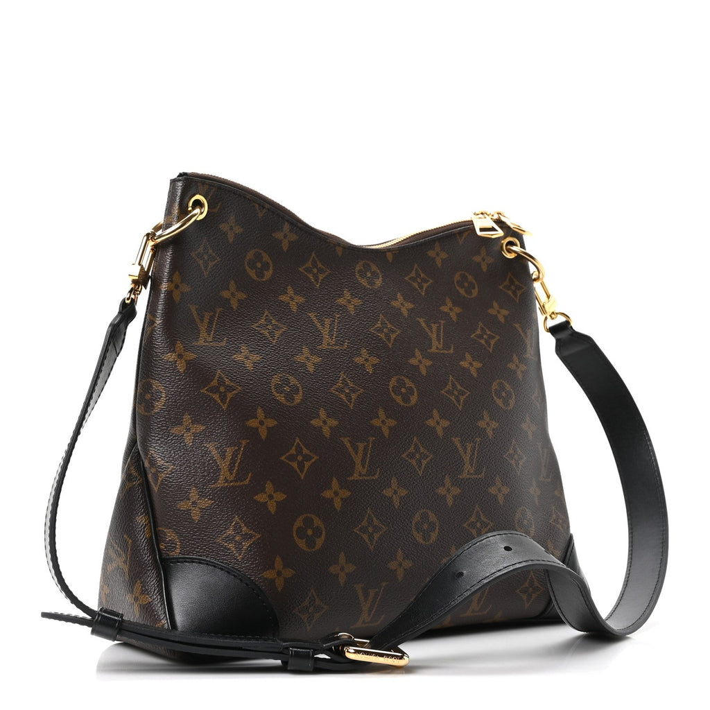 Louis Vuitton Monogram Odeon MM Black
