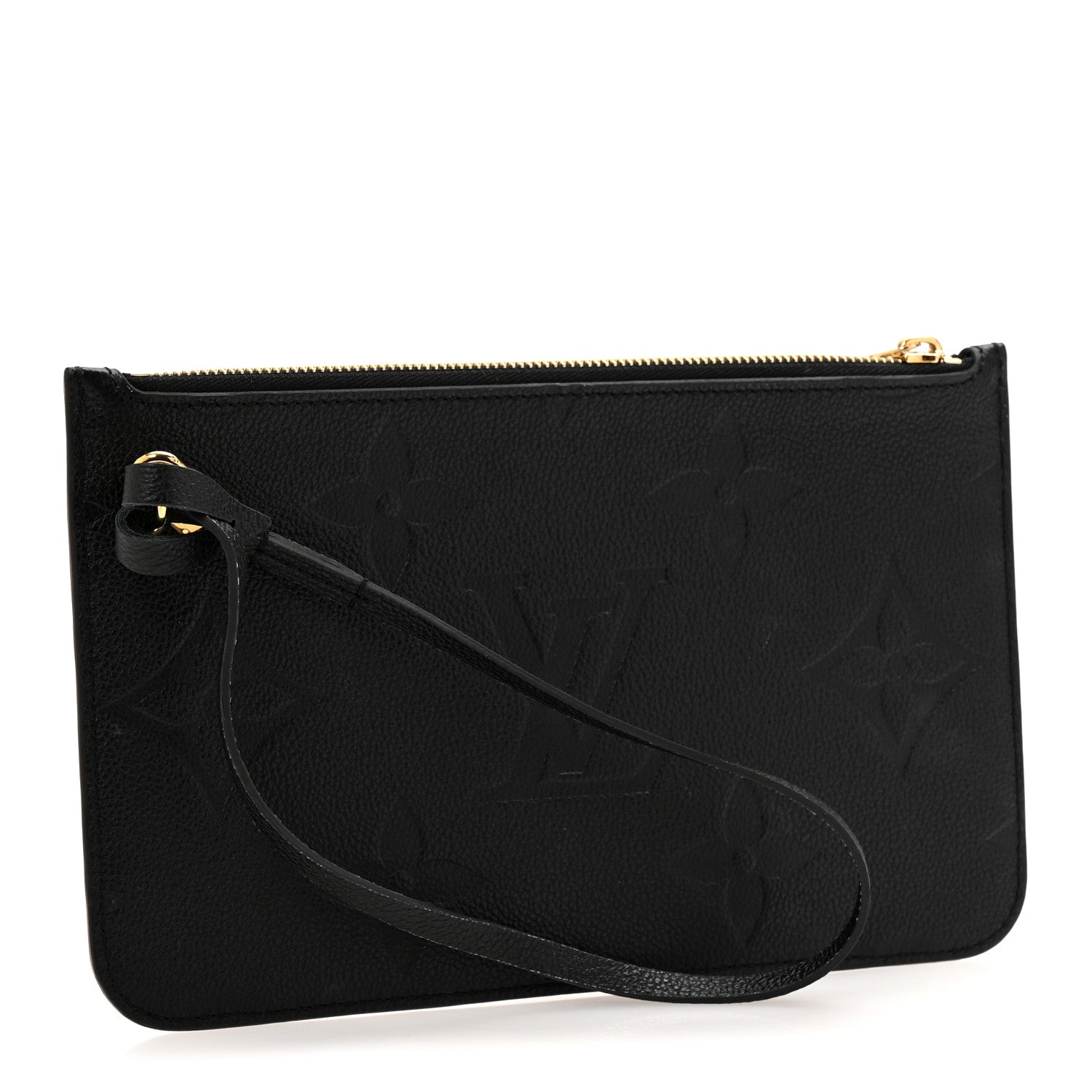 Louis Vuitton Empreinte Monogram Giant Neverfull MM Pochette Black