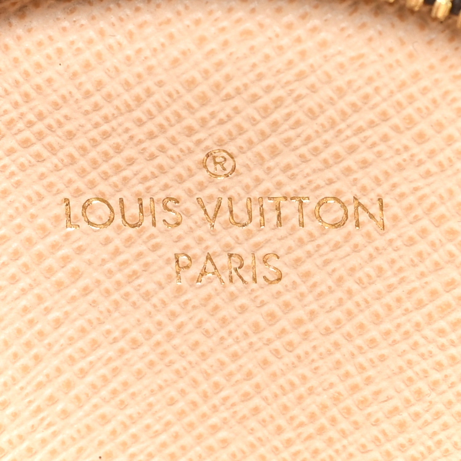 Louis Vuitton Monogram Multi Pochette Accessories Round Coin Purse