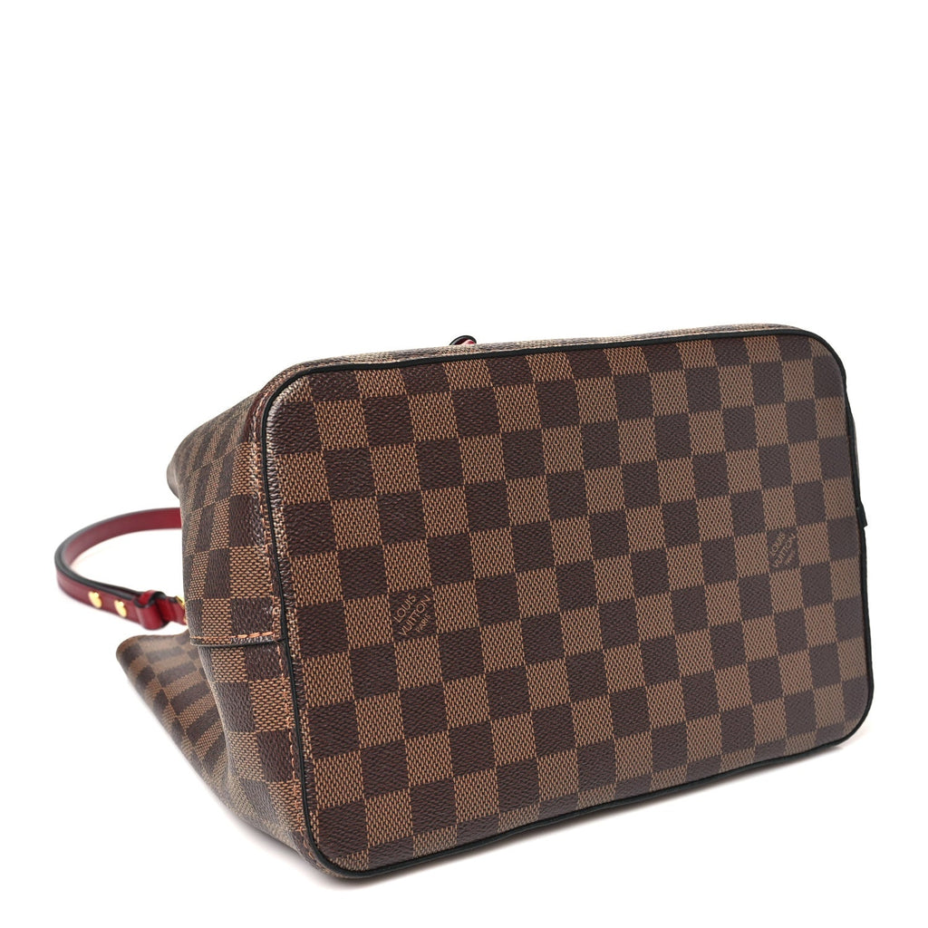 Louis Vuitton Damier Ebene Neonoe MM  Cherry Berry