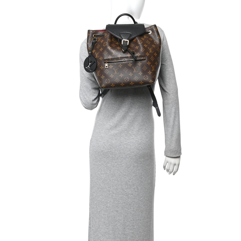 Louis Vuitton Monogram Montsouris PM Black
