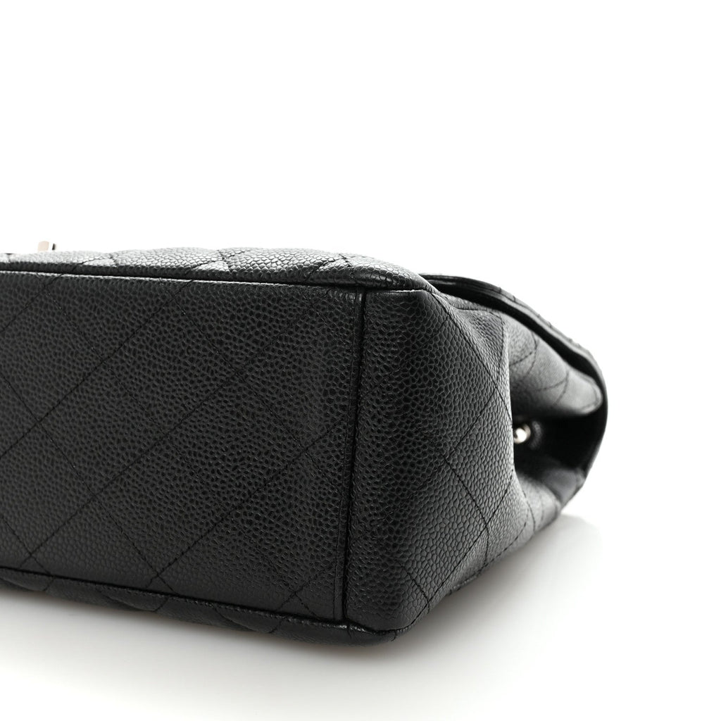 Chanel Caviar Maxi Single Flap Black