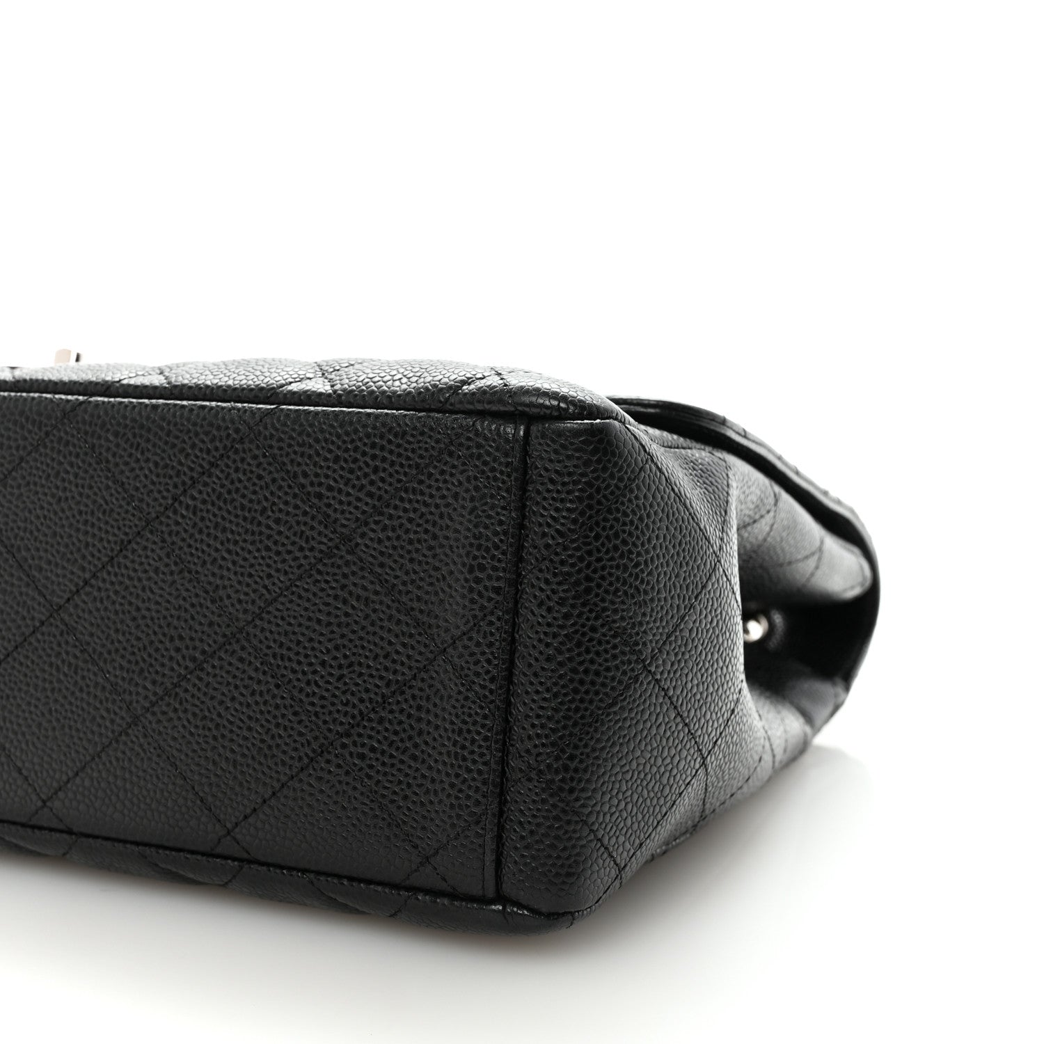 Chanel Caviar Maxi Single Flap Black