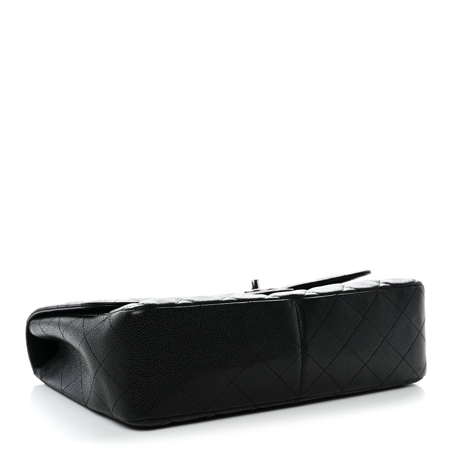 Chanel Caviar Quilted Jumbo Single Flap Black