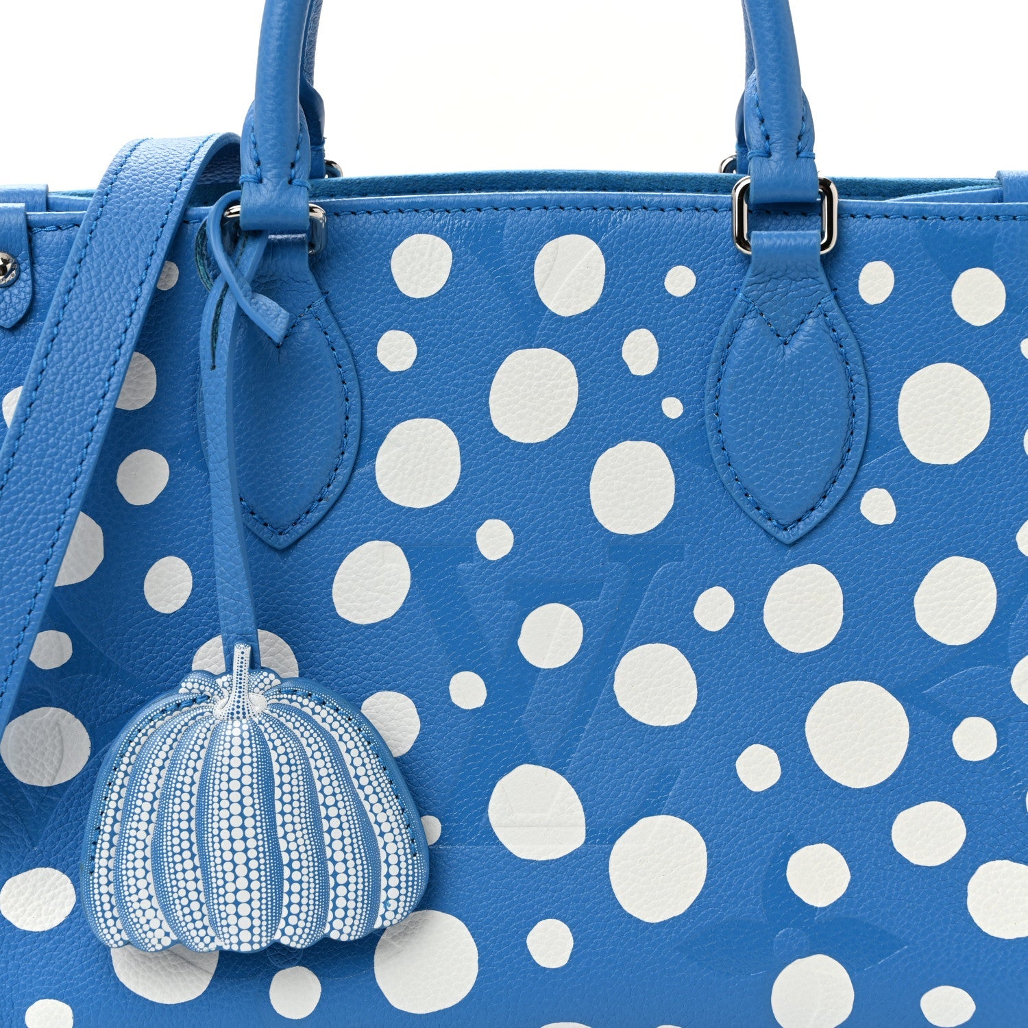 Louis Vuitton LV X YK Empreinte Monogram Giant Onthego PM Blue White