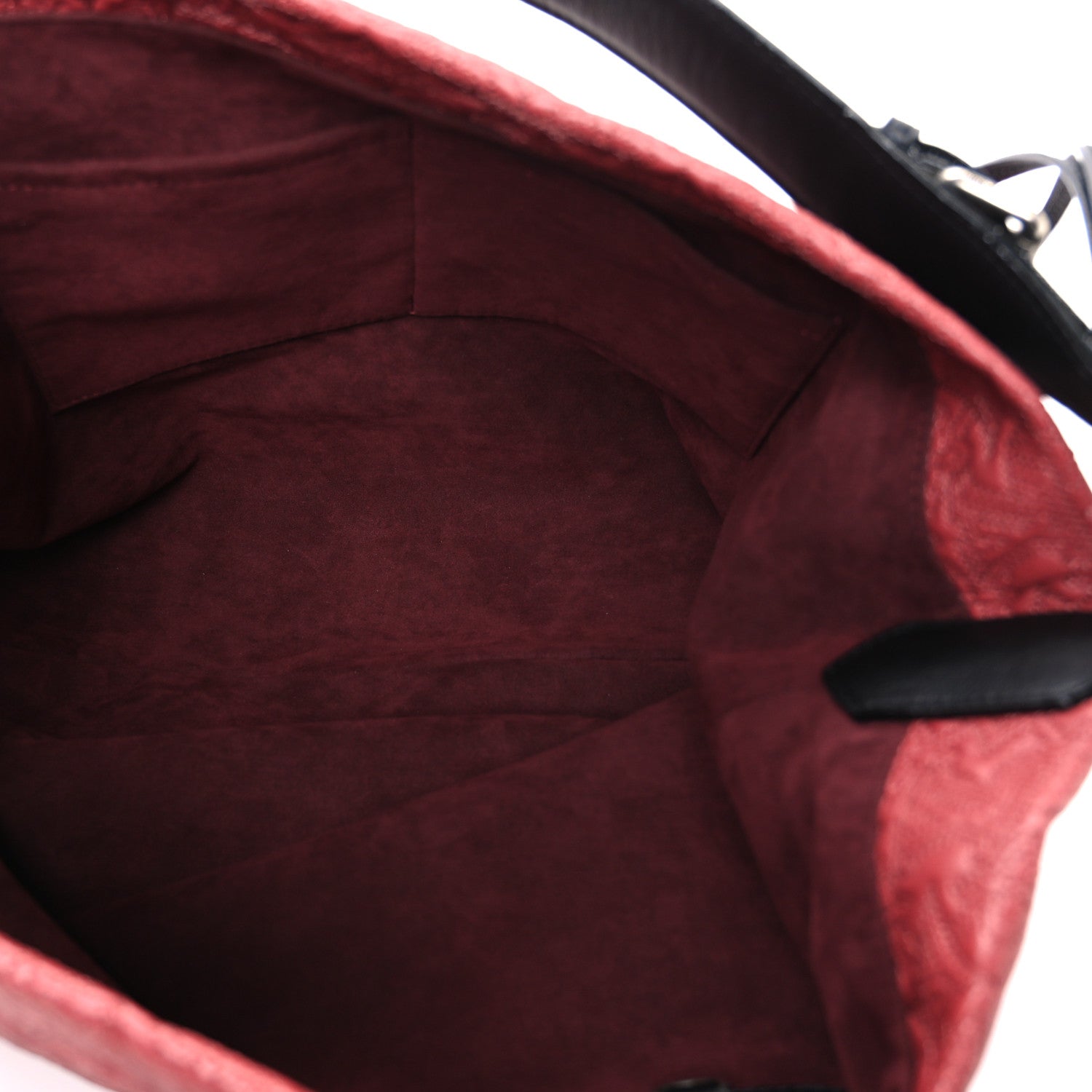 Louis Vuitton Monogram Lambskin Antheia Hobo PM Framboise