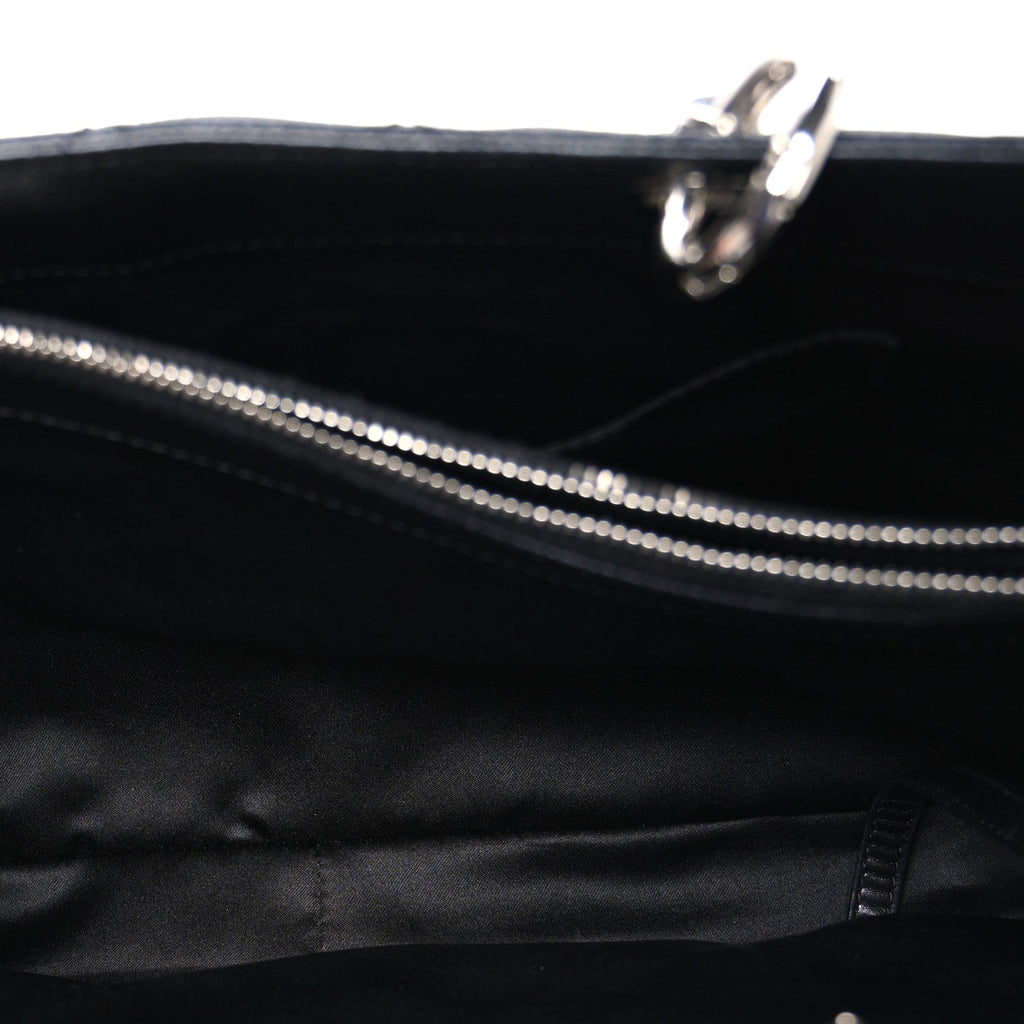 Chanel Caviar Quilted Grand Shopping Tote GST Black
