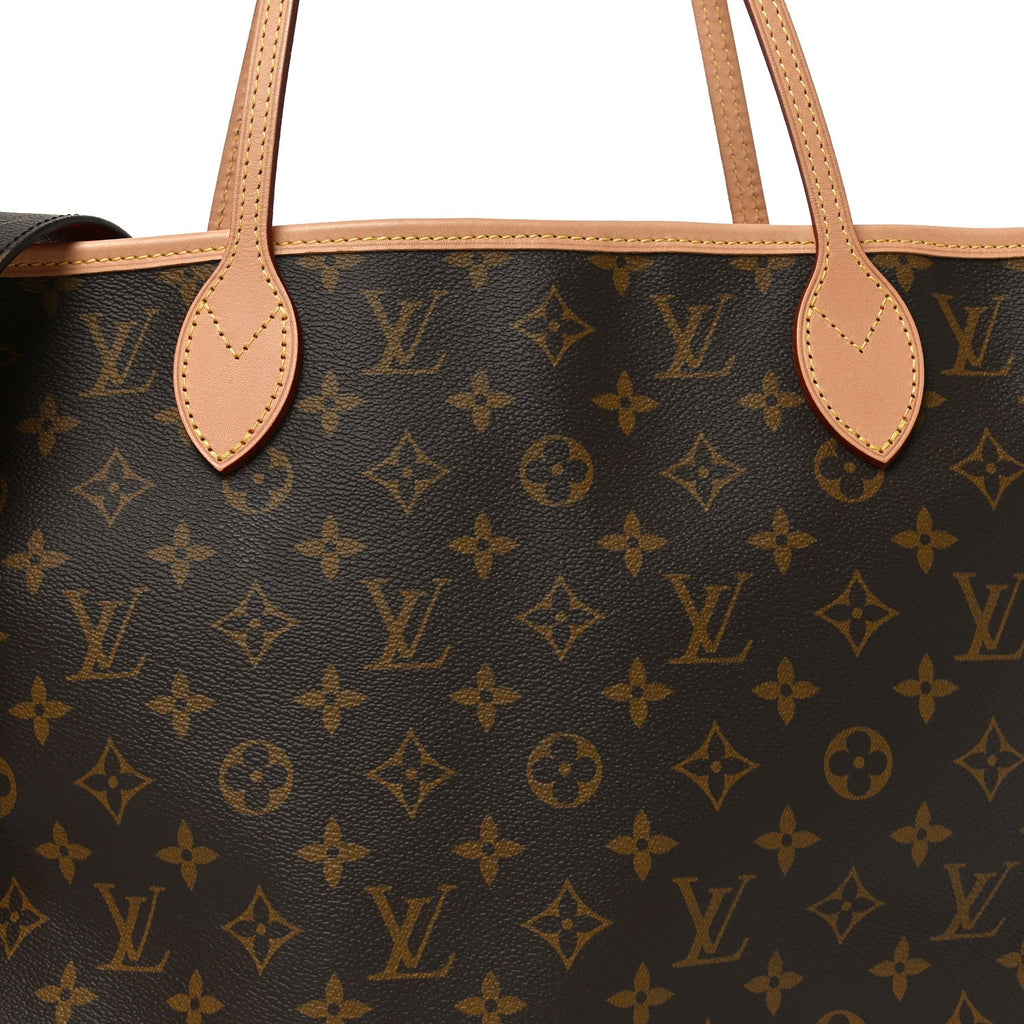 Louis Vuitton Monogram Inside Out Neverfull Bandouliere MM Rouge Sari