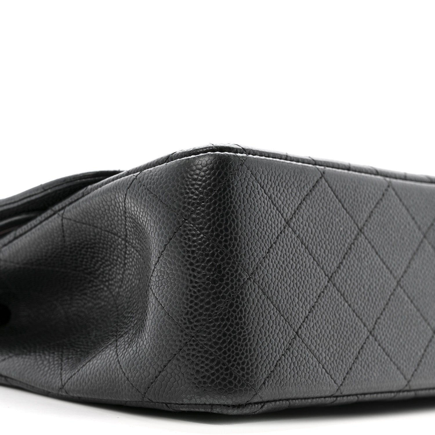 Chanel Caviar Quilted Jumbo Double Flap Black