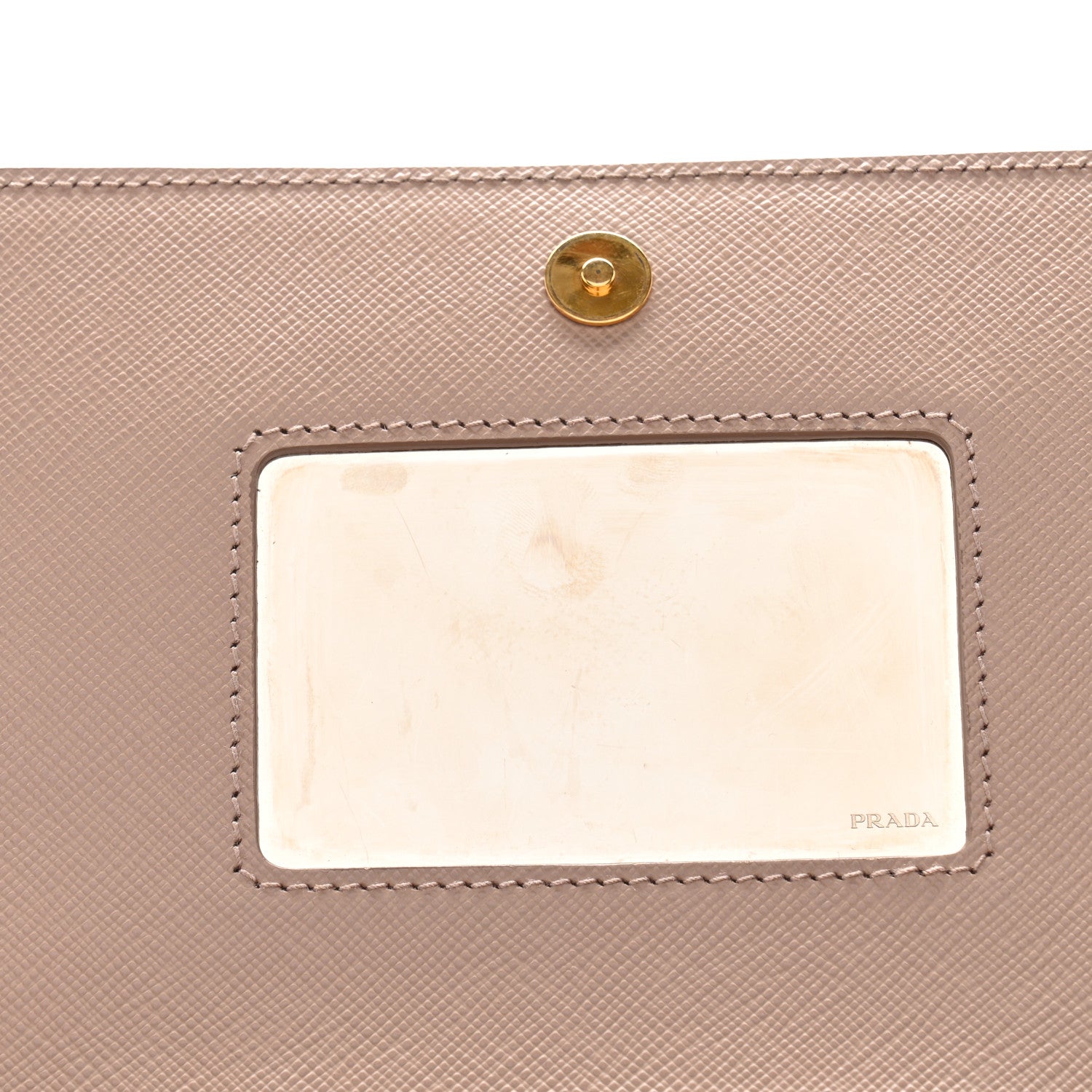 Prada Saffiano Chain Crossbody Bag Cipria