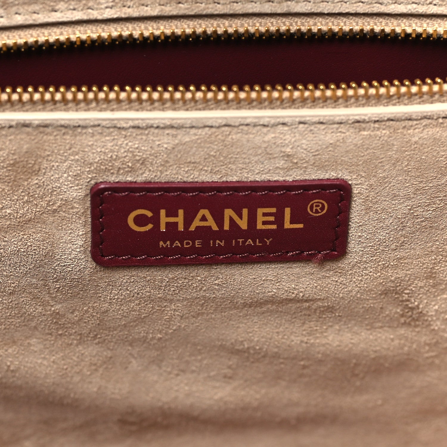 Chanel Calfskin Archetype Small Shopping Tote Dark Burgundy