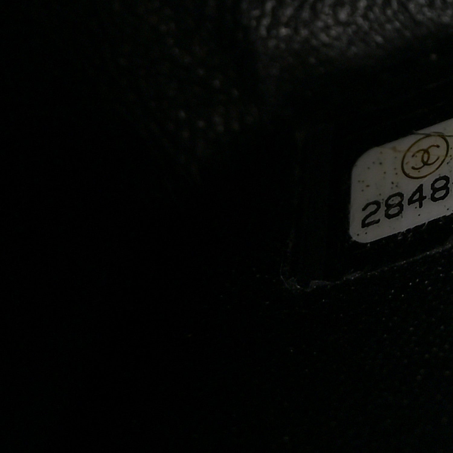 Chanel Lambskin Quilted Mini Rectangular Flap Black