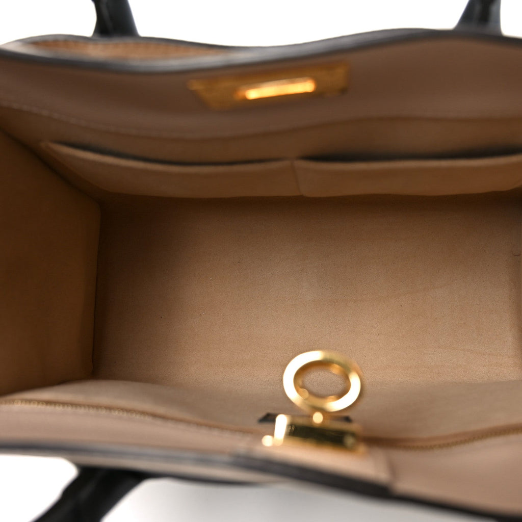 Louis Vuitton Calfskin Monogram On My Side MM Laurier Green Toffee Latte Beige