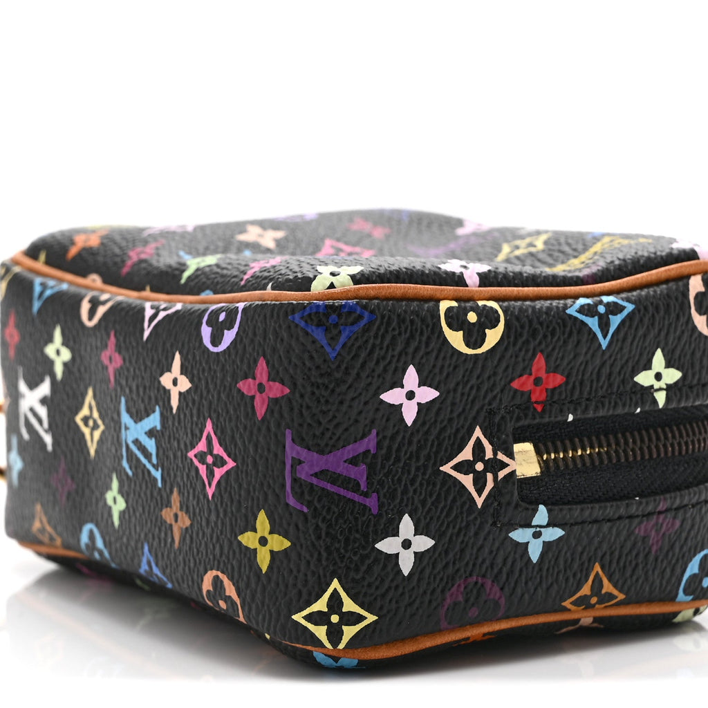 Louis Vuitton Monogram Multicolor Trousse Wapity Black