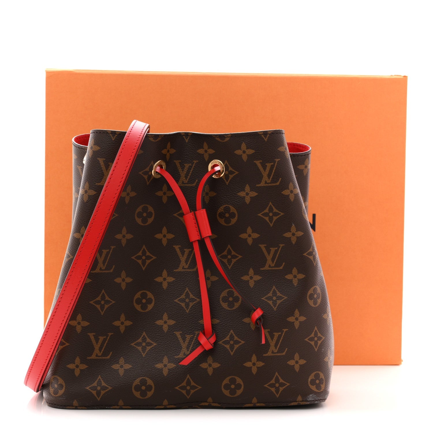 Louis Vuitton Monogram Neonoe MM Coquelicot