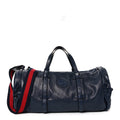 Gucci Piuma Lux Energy Monochrome Double G Duffle Bag Blue